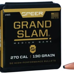Speer 1465 Grand Slam  270Cal 130gr Soft Point 50 Per Box/5 Case