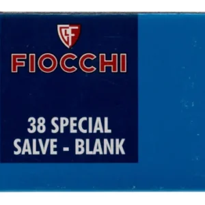 Fiocchi 38BLANK Pistol Blank 38Special 50 Per Box/20 Case