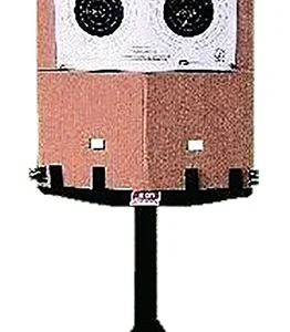 MTM Case-Gard JMTS40 Jammit Target Stand Black Plastic, 17.50" x 2" x 47", Includes Stakes/Target Backer