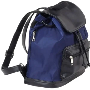 Bulldog BDP065 Backpack Style Purse w/Holster Leather Navy w/Black Accents