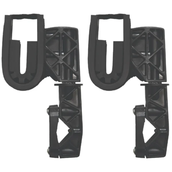 Rugged Gear 10100 Single Hook Gun Mount  Rifle/Shotgun Black Nylon 2 Pack