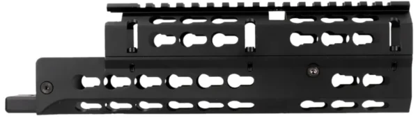Aim Sports MKAK03 Russian Handguard  9.60" Keymod Medium Size Style Made of 6061-T6 Aluminum with Black Anodized Finish for AK-47
