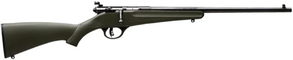 Savage Arms 13790 Rascal  Youth 22 LR 1rd 16.12" Blued Barrel, Blued Carbon Steel Receiver, Green Synthetic Stock, Right Hand