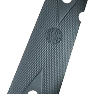 Hogue 45010 OverMolded Grip Panels Black Rubber for 1911 Government