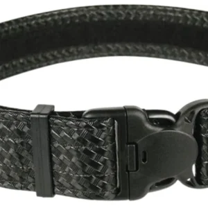 Blackhawk 44B2LGBK Ergonomic Duty Belt Black Cordura 38"-42" 2.25" Wide Buckle Closure