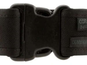 Blackhawk 44B2XLBK Ergonomic Duty Belt Padded Black Cordura 44-48" 2.25" Wide Buckle Closure