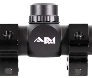 Aim Sports JTM432B Tactical Compact Black Anodized 4x 32mm 1" Tube Mil-Dot Reticle