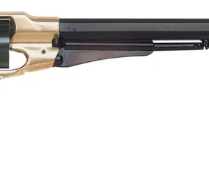 Traditions FR185812 1858 Bison Break Open 44 Cal #11 Percussion 12" 6 Shot Brass Frame Blued Barrel & Cylinder Walnut Grip