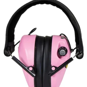 Caldwell 487111 E-Max Low-Profile Muff 23 dB Over the Head Pink/Black Adult