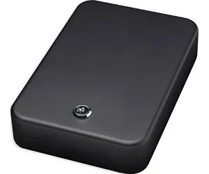 BULLDOG PERSONAL SAFE W/KEY LOCK BLK