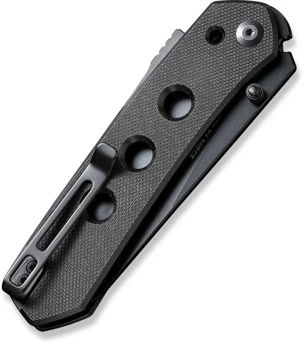 CIVIVI KNIFE VISION FG 3.54" - BLACK G-10/BLACK NITRO V BLADE - Image 2