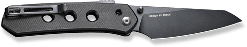 CIVIVI KNIFE VISION FG 3.54" - BLACK G-10/BLACK NITRO V BLADE - Image 3