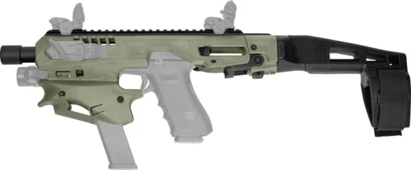 CAA MCK MICRO CONVERSION KIT - FOR GLOCK 9/40 BRACE OD GREEN