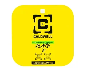 CALDWELL AR500 1/4" RF/HG 8" GONG