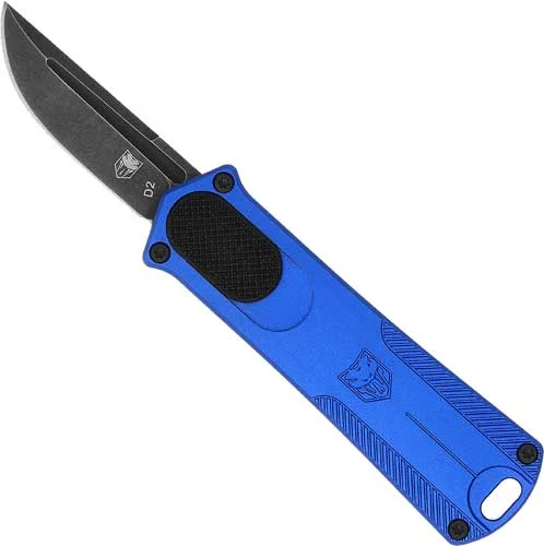 COBRATEC CALIFORNIA 952 OTF - BLUE 1.75" D2 STEEL DROP PNT - Image 2