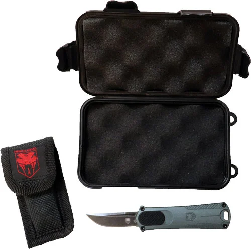 COBRATEC CALIFORNIA 952 OTF - GREY 1.75" D2 STEEL DROP PNT - Image 2