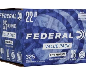 FED 22LR 36GR LEAD HP 325 CT