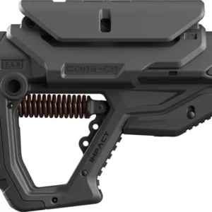 F.A.B. DEFENSE IMPACT RECOIL - BUTTSTOCK AR-15 BLK W/CHK REST