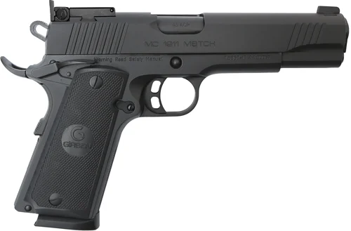 GIRSAN MC1911 MATCH GOV'T - 45ACP ADJ. SGT BLACK - Image 3