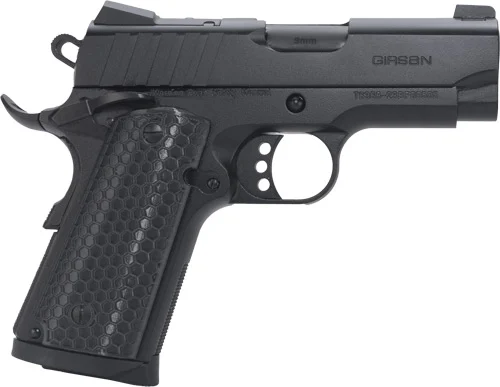GIRSAN MC1911 INFLUENCER 9MM - OFFICER ADJ SIGHT 7RD BLACK - Image 2
