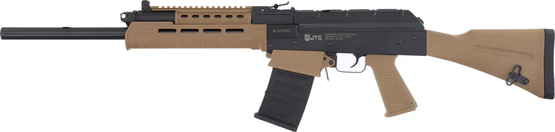 JTS AK STYLE SHOTGUN 12GA - 3" 2-5RD MAGS M-LOK RAIL FDE - Image 2
