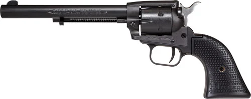 HERITAGE 22LR 6.5" BLACK - STEEL FRAME POLYMER GRIP - Image 2