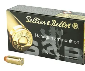 S&B 40SW 180GR FMJ 50/1000