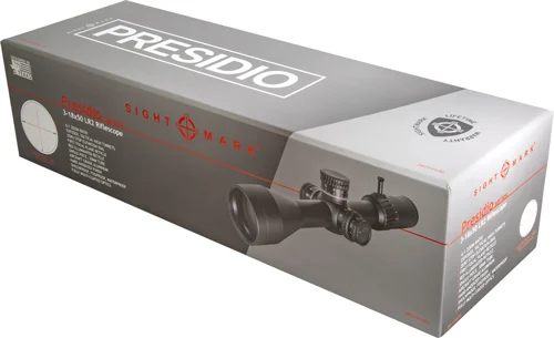SIGHTMARK PRESIDIO 3-18X50 - 30MM SCOPE MATTE BLACK LR2 RET - Image 2