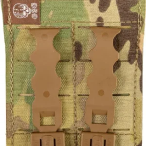 GREY GHOST DOUBLE PISTOL MAGNA - MAG POUCH LAMINATE MULTICAM