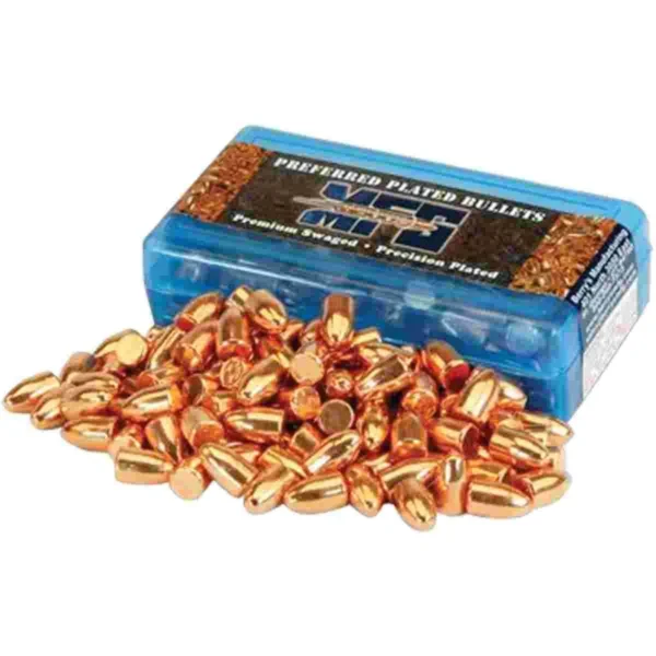 Berry's Preferred Plated Pistol Bullets .38/357 cal .357" 158 gr HP 250/ct