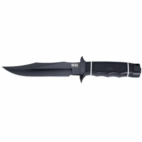 SOG Tech Bowie Knife 6.4" Blade Black
