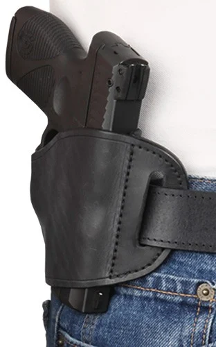 BULLDOG BELT SLIDE HOLSTER BLK - RH SMALL FRAME REVOLVERS 2-4" - Image 2