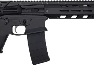 Wraithworks WARP-15 Polymer AR15 Rifle - Black | .223 Wylde | 16" 416-R Stainless Barrel | Integral Buttstock & Textured Pistol Grip | Trap Door Buttplate | Lightweight Rifle Only 5 lbs without mag
