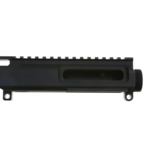 Wraithworks Billet Slick Side AR-15 Upper Receiver - Black | No Forward Assist or Brass Deflector